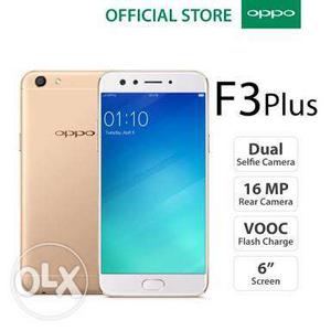 ONLY 5 MONTHS OLD Oppo F3 Plus 16 MP rear and 8+8 Front
