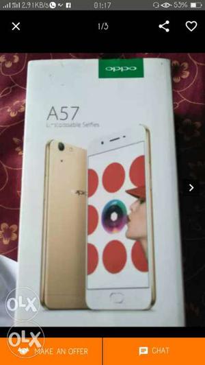 Oppo A57 best selfie camera phone.. with 3gb ram