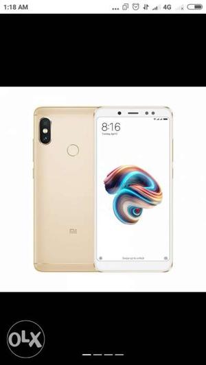 Redmi note 5 pro 4gb ram and 64 GB internal with