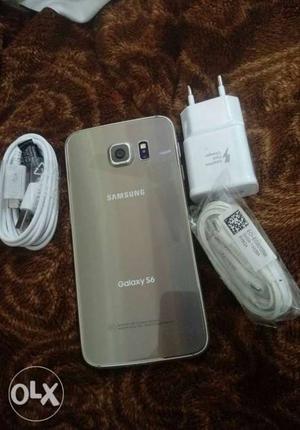 Samsung s6 32gb gold new mobile unused mobile