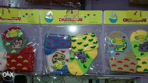 Small Infant Designed Socks Good Quality Each Pair Rs60/-..
