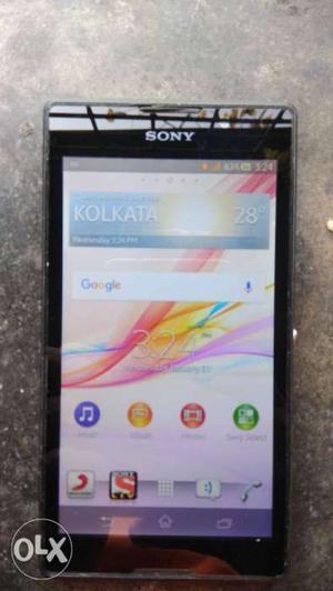 Sony Xperia c only show room condition nothing