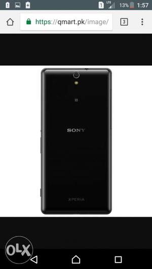 Sony c5 ultra dual 4g 13 mp front and back dual