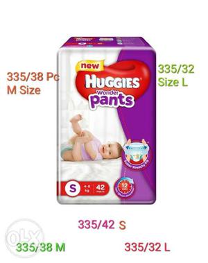 We sale lowest prize Huggies Wonder Pants Diapers