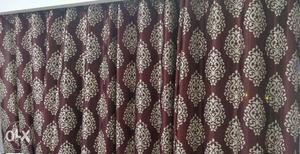 4 curtains of full size, used for sometime. Good