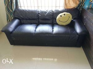 5 year old,3+ 2 seater Godrej interio leather