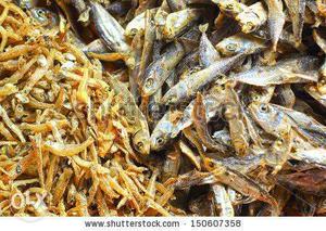 Dry fish sale for low price