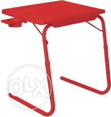 Red Overbed Table