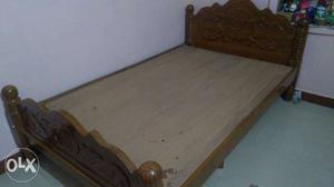 Used Double cot(kongu wood) ready to sale at Theni