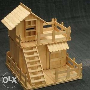 Wooden miniature house (NEXT art)