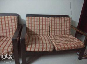 Wooden sofa with good condition for sale