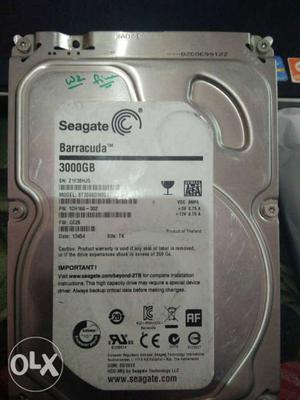 3TB + 2TBGray Seagate HDD