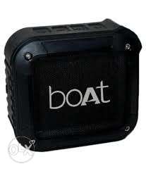Black Boat Speaker