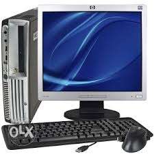 Core 2 DUo System with Lcd, keyboard and mouse RS 