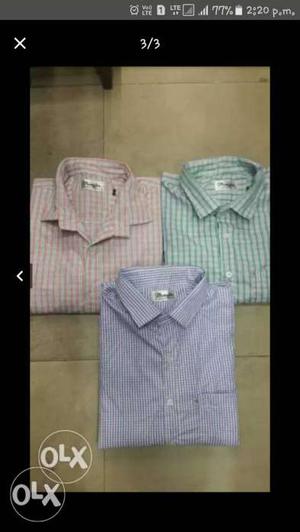 Coton shirts 120 pieces only very cheap rate...