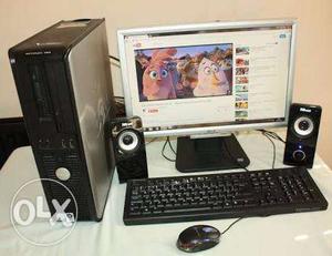 Dell high speed pc with LED screen keyboard mouse