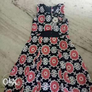 Imported fabric gown for 3yrs old baby girl