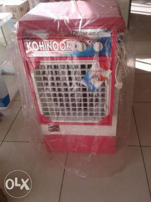 Red And White Kohinoor Air Cooler