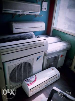 Split Air Conditioners With six month warrenty all sizes
