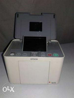White Epson Desktop Printer