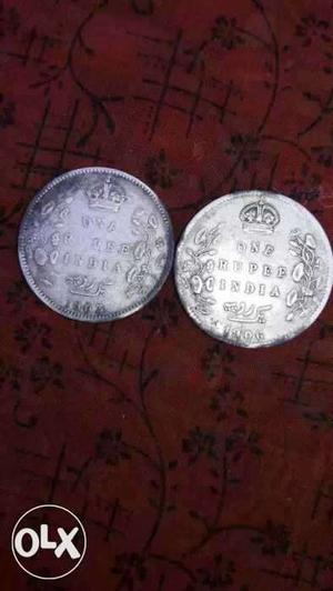 100 years old silver coin for sale