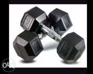 10kg dumbbell pair for /-