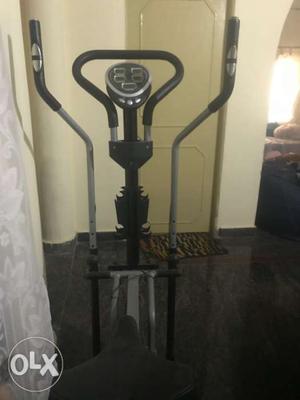 Black And Gray Dual-cardio Trainer