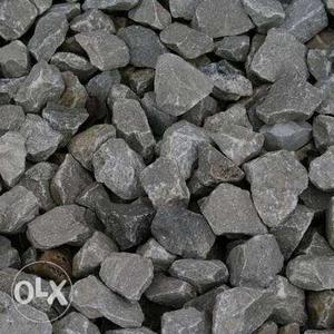 Black stone chips 10mm/20mm/40mm cheapest rate in