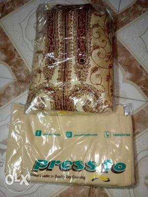 Brown And Beige Floral Traditional Attire Pack sherwani 36