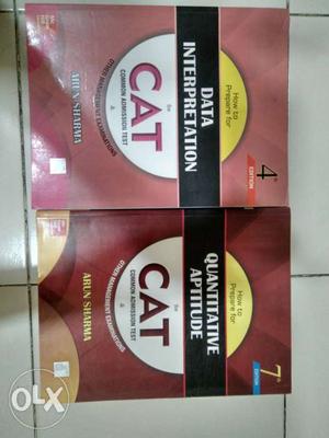 DI and Quant books by arun sharma Never Used.Like