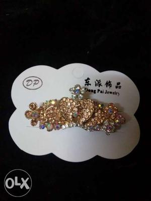 Fancy hair clip just at