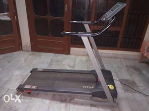 Gray And Black Fitness Treadmill M1