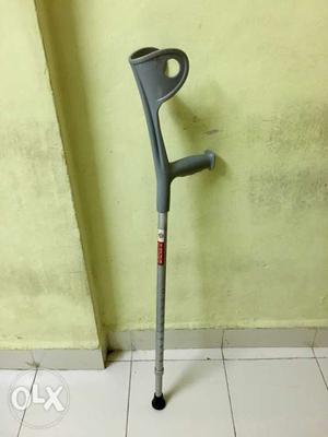 Grey Crutch or walking stick
