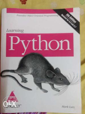 Learning Python by O' Reilly, Mark Lutz