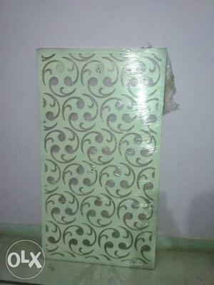 MDF design with deco paint