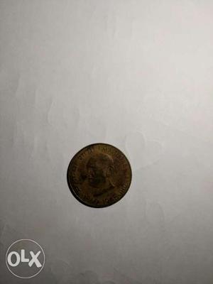Mahatma gandi 20paisa coin()