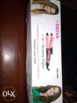 Nova Straightener and Curler.