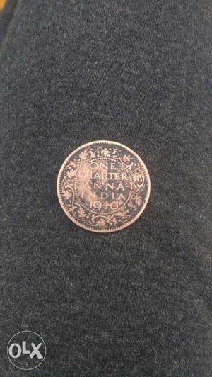 One Quarter Anna of 