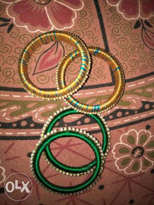 Pair of hand made bangles just 100 per each