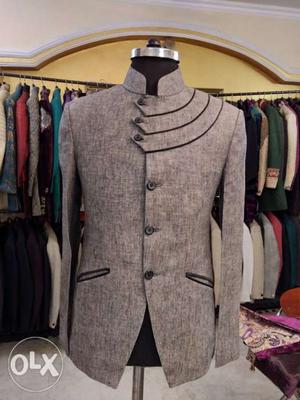 Pure Linen Suit Brand New Designer