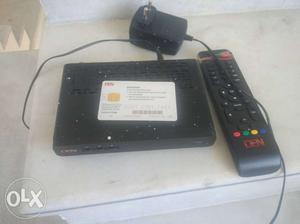 Set top box den mewar channel with remote card