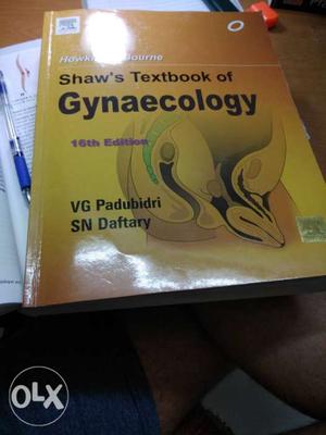 Shaw's Textbook Of Gynaecology Book new edition 16 th