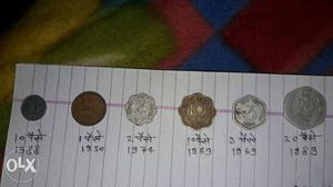 Six Coin Collection