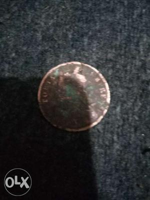 This coin is bc this is metal copper coin i