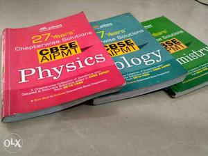 Three CBSE AIMPT Textbooks