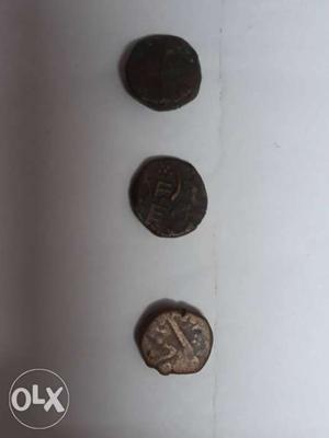 Three Round Commemorative Coins