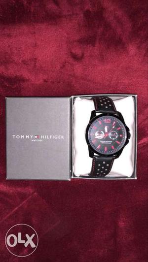Tommy hilfiger watch with bill and warranty card