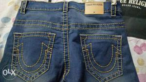 True religion jeans waist 32... blue colour
