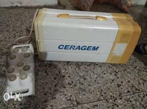 White And Yellow Ceragem Medical Equipment