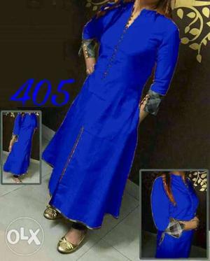 Women's Blue Kameez Dress Collage